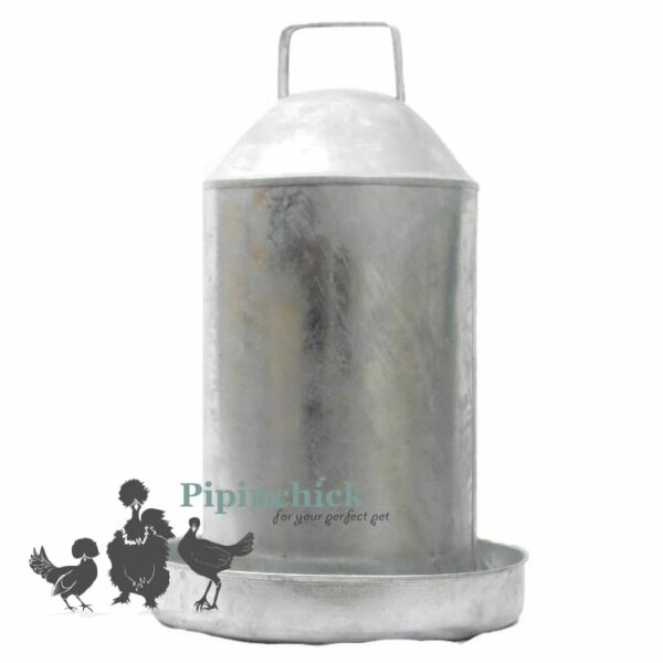 Hot Dipped 2 Gallon (9ltr) Fountain Poultry Drinker