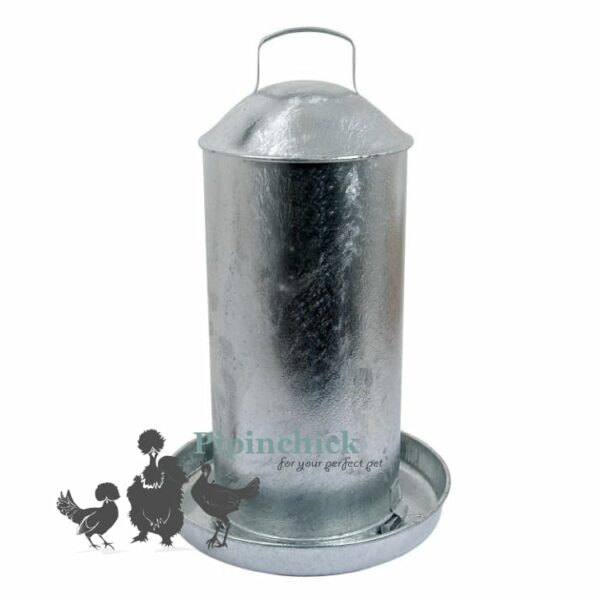 Hot Dipped 3 Gallon (13.6ltr) Fountain Poultry Drinker