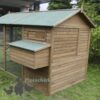 Forager Wooden Hen House & Run 4-10 Hens