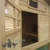 Compact Wooden Hen House & Run 2 to 5 Hens