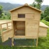 Compact Wooden Hen House & Run 2 to 5 Hens
