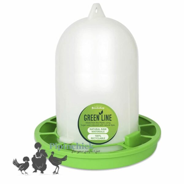 Green Line Bio Plastic 4kg Poultry Feeder