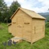 Large Wooden Chicken Coop 6-12 Hens