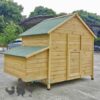Large Wooden Chicken Coop 6-12 Hens
