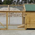 Large Wooden Chicken Coop & Run 4-10 Hens