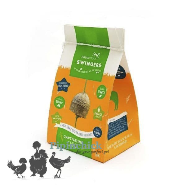 Silvermoor Alfalfa Peck Swinger Peck Block Carrot