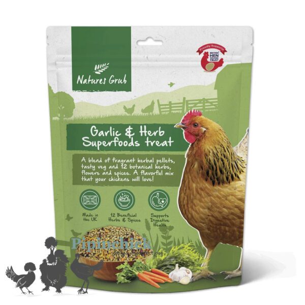 Natures Grub Garlic & Herb Superfood